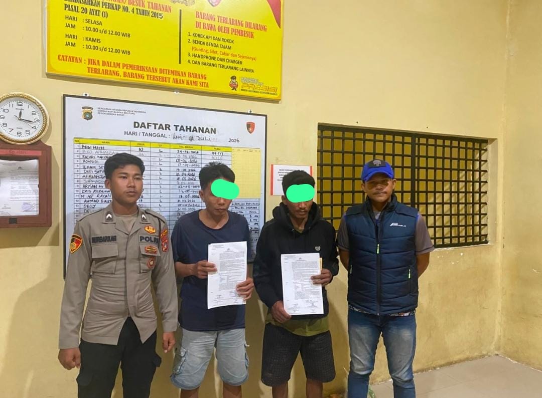 Penertiban Tambang Ilegal di Perairan Keranggan dan Tembelok, Bangka Barat