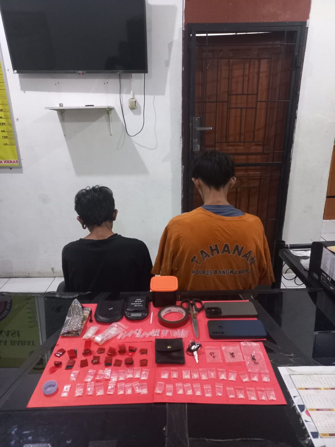 Dua Pengedar Sabu di Mentok Ditangkap, Satu Merupakan ABH