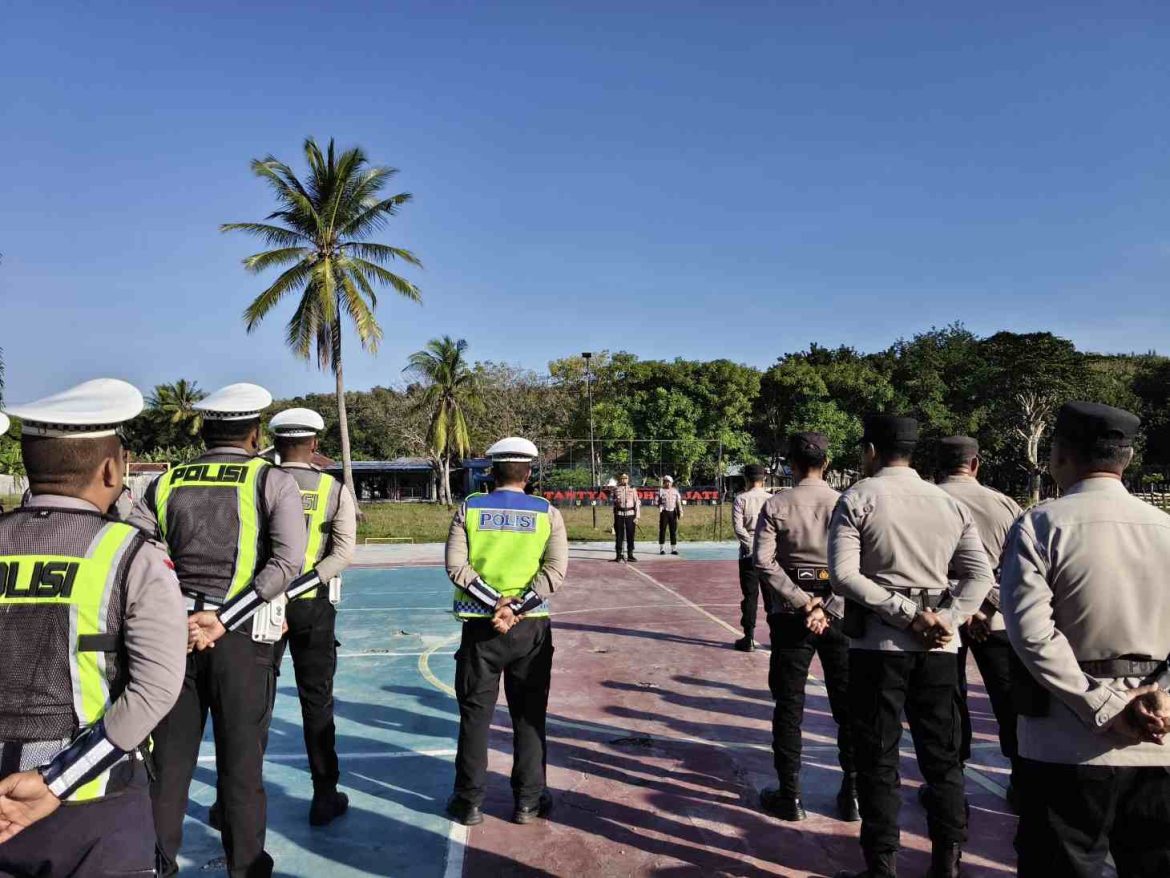 Disiplin dan Semangat Pengabdian, Kapolres Malaka Ajak Personel Bekerja Berpedoman pada Tribrata dan Catur Prasetya