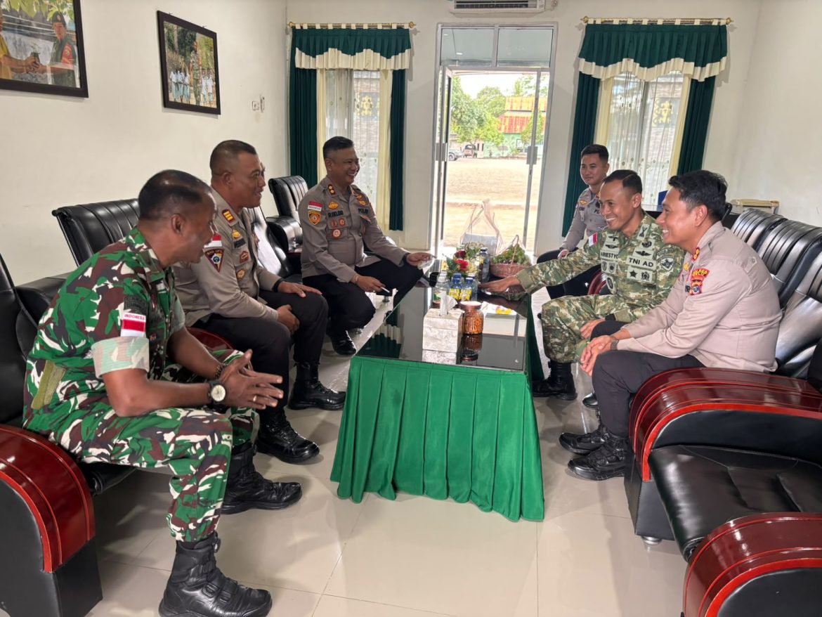 Jaga Sinergitas di Wilayah Perbatasan, Kapolres Malaka dan Kapolres Belu Perkuat Kolaborasi dengan Kodim 1605/Belu dan Kejaksaan Negeri Belu
