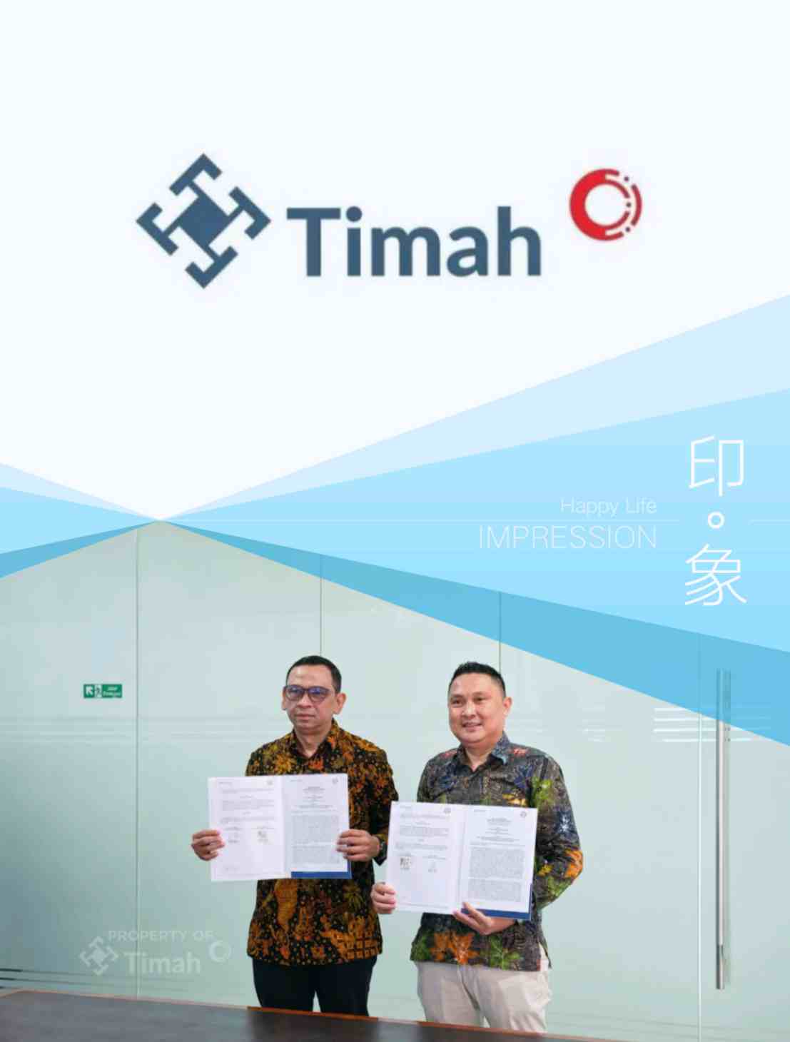 PT TIMAH Perkuat Industri Maritim Indonesia, PT Dok dan Perkapalan Air Kantung Tandatangani Kemitraan Strategis dengan PT Pelindo Solusi Maritim