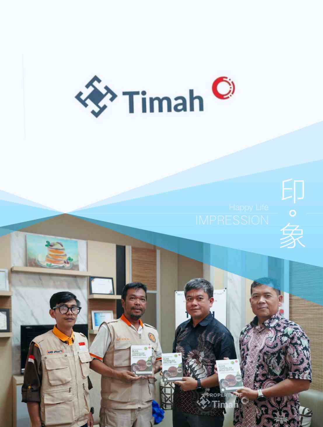 PT TIMAH dan Tanggoker Perkuat Konservasi Keanekaragaman Hayati Ikan Endemik Bangka