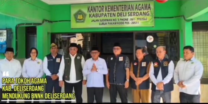 Langkah BNNK Deli Serdang Tuai Dukungan Tokoh Agama dan Masyarakat, Pasca Operasi Gabungan di Cafe Kita Patumbak 1