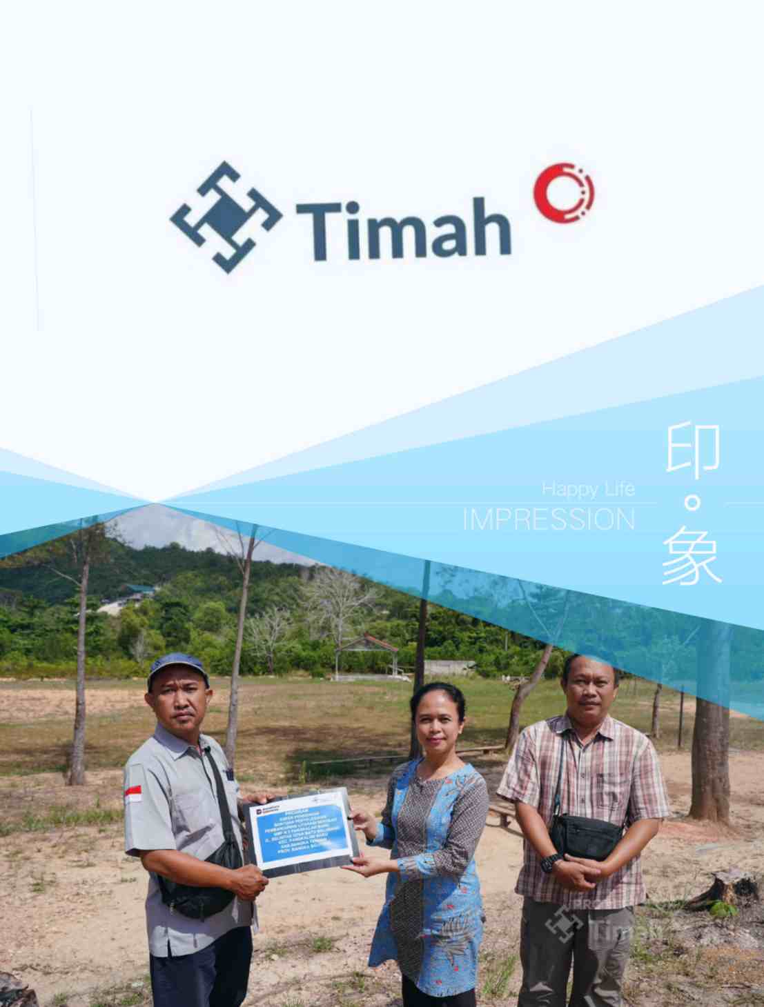 PT TIMAH Berikan Bantuan Sarana Pendidikan, Dukung Kreativitas dan Literasi Siswa di SMP Negeri 2 Pangkalan Baru