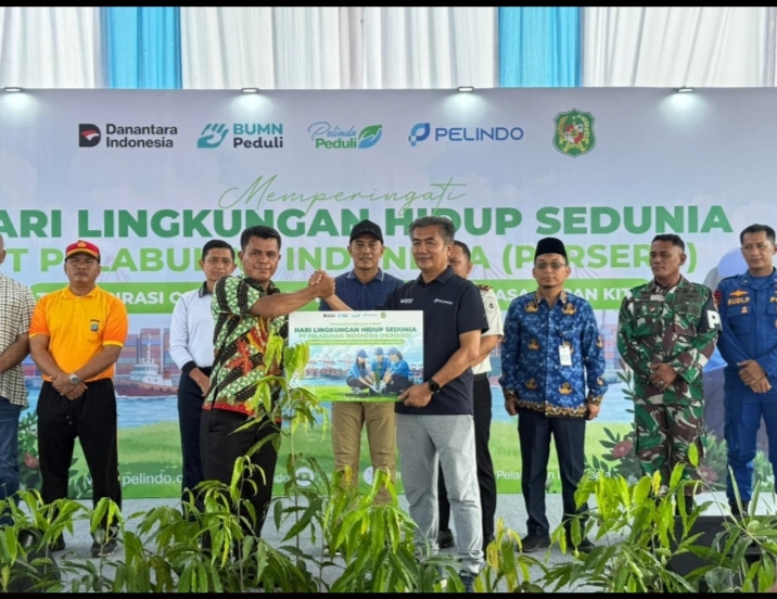 Pelindo Tanam 2.500 Pohon di Belawan Peringati Hari Lingkungan Hidup 2026