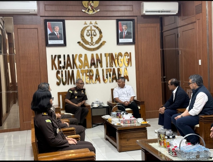 Perkuat Sinergitas Kelembagaan, Pelindo Regional 1 Kunjungi Kejaksaan Tinggi Sumatera Utara