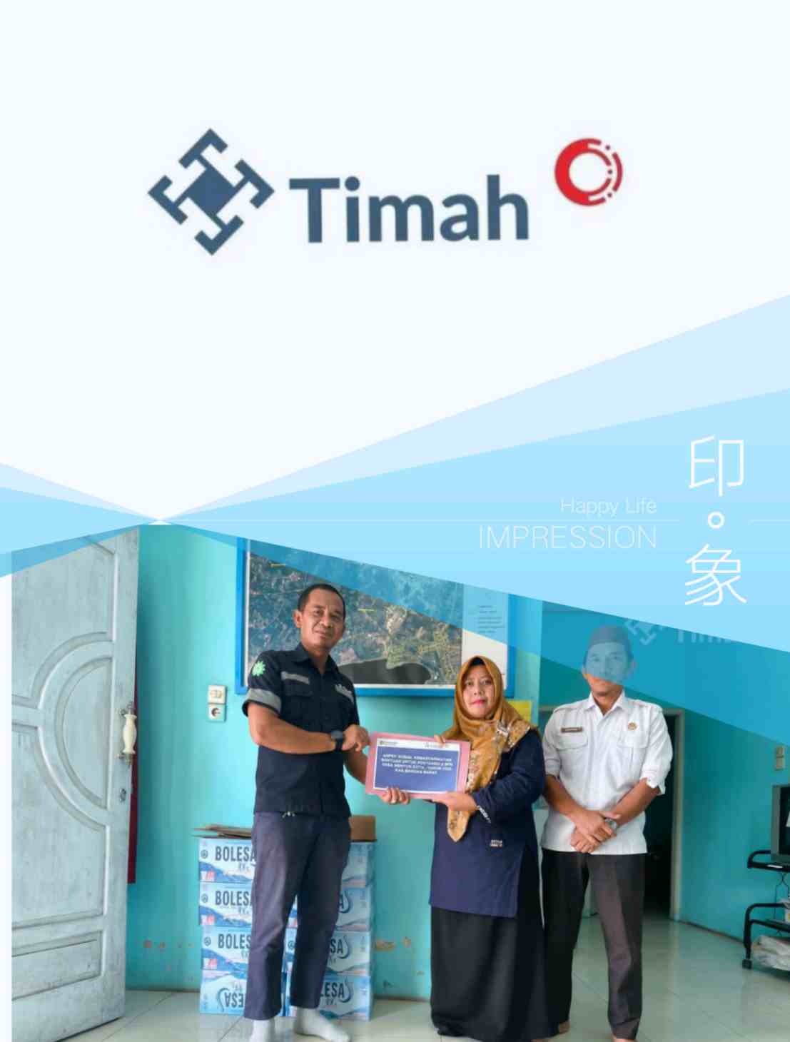 Dalam rangka mendukung pelayanan kesehatan masyarakat yang lebih baik, PT TIMAH memberikan bantuan untuk Kompetisi Posyandu 6 Standar Pelayanan Minimum (SPM) di Bangka Barat.