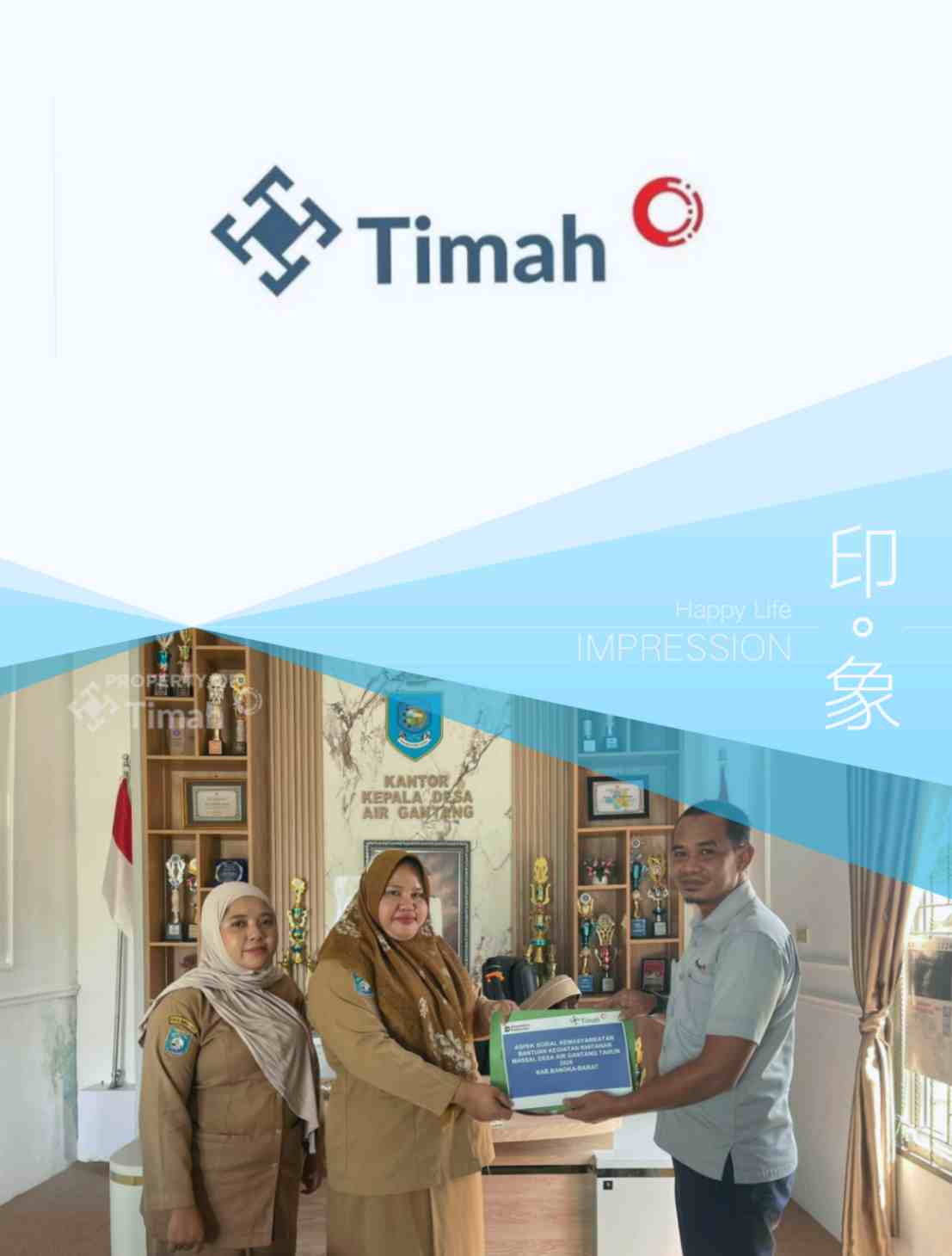 Sunat Massal Menjadi Tradisi Tahunan, PT TIMAH Mendukung Program Sosial Komunitas di Desa Air Gantang