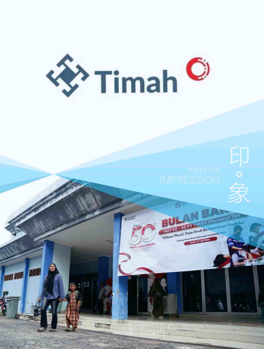 Bulan Bakti Masyarakat dalam rangka Ulang Tahun ke-50 PT TIMAH Berlanjut di Bangka Tengah, Warga Antusias Berpartisipasi dalam Sunat Massal, Donor Darah, dan Pemeriksaan Kesehatan Gratis