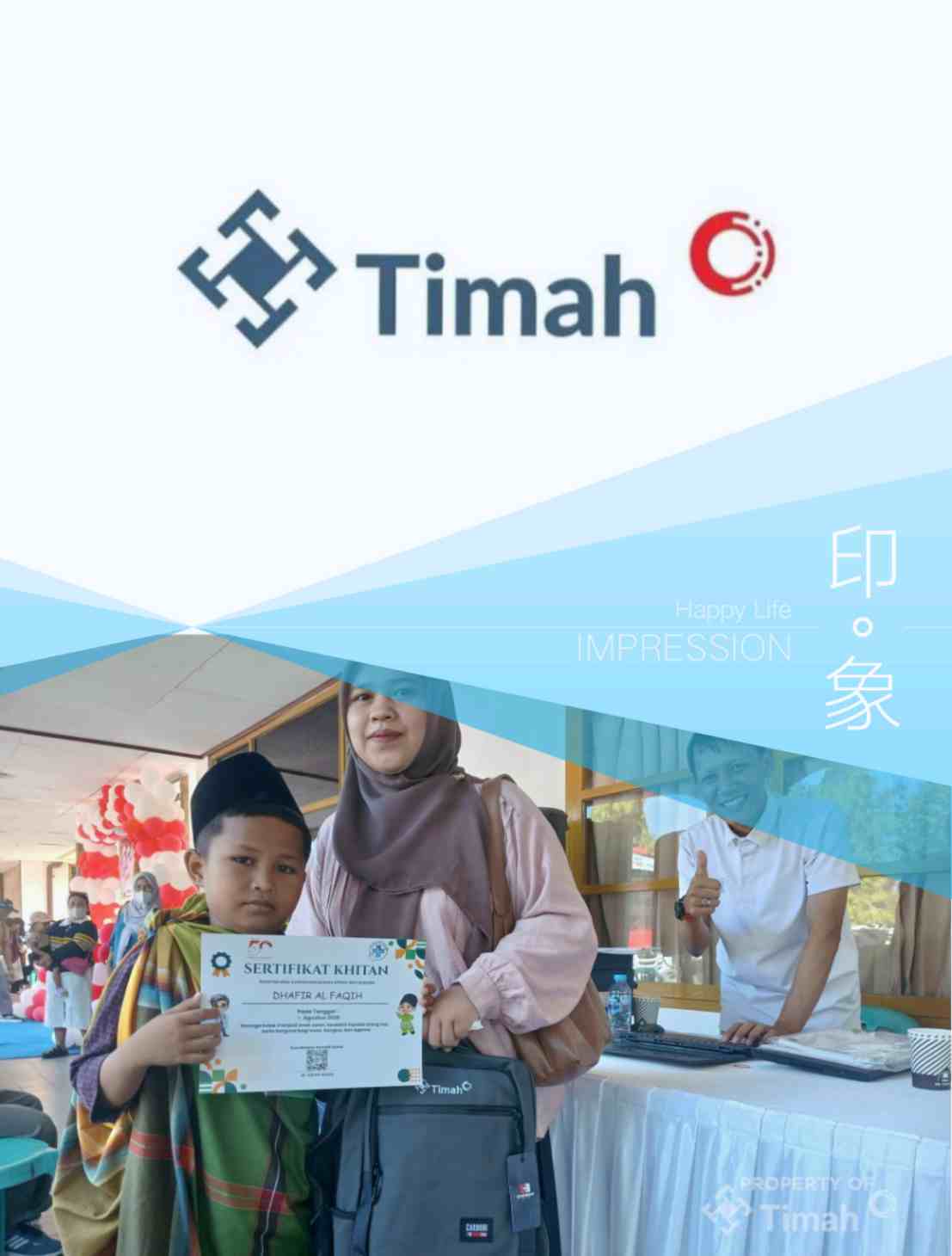 Program Sunat Massal Selama Bulan Bakti Masyarakat dalam rangka Ulang Tahun ke-50 PT TIMAH Mendapat Sambutan Antusias dari Warga Bangka Barat, Membantu Meringankan Beban Keuangan Keluarga