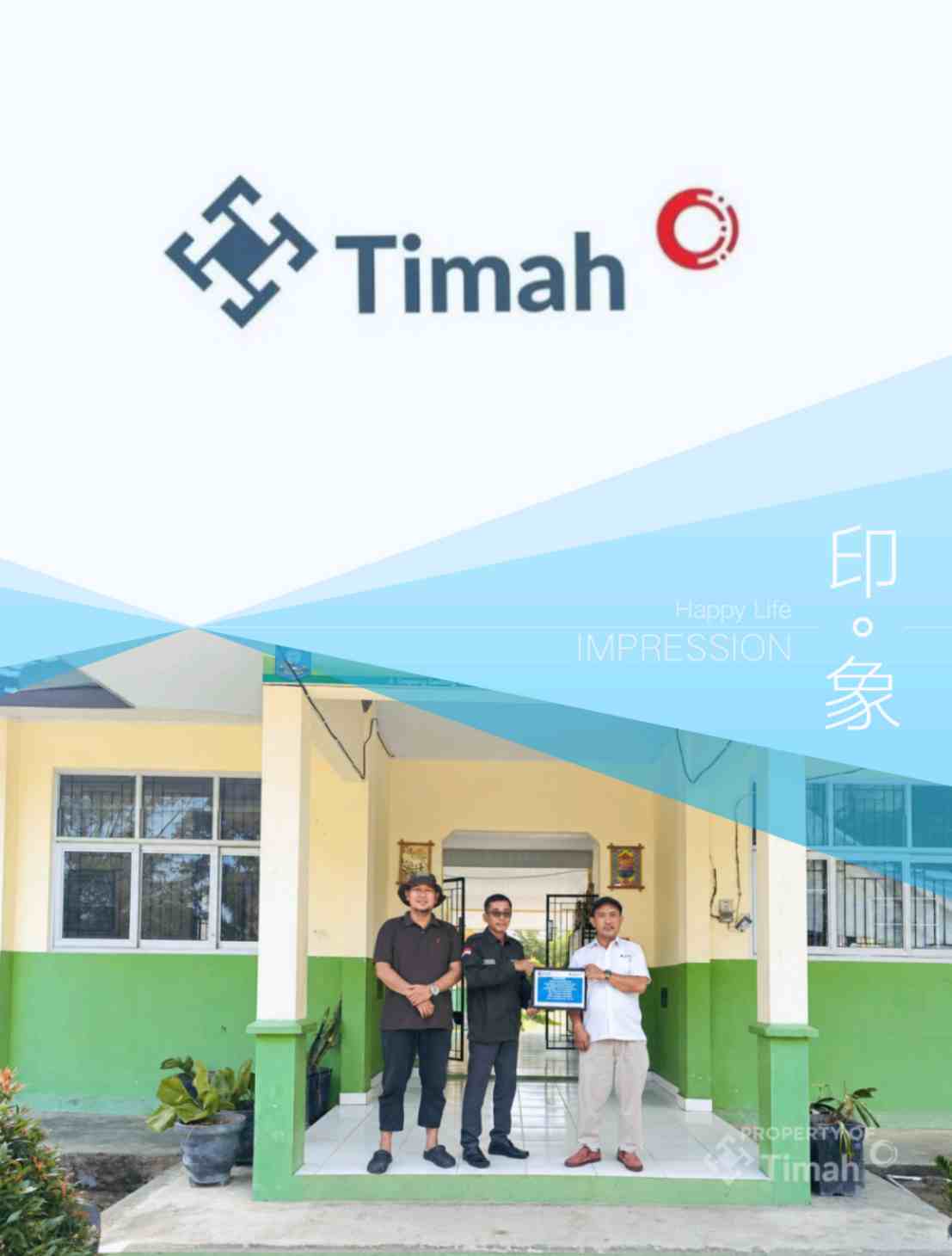 PT TIMAH Mendukung Pendidikan di Bangka Tengah dengan Membantu Membangun Fasilitas Literasi di SMPN 2 Simpang Katis