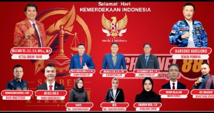 Jelang HUT ke-81 RI, SEKBER FAHMI Resmi Berdiri di Sumut, Usung Sinergi Advokat dan Media Kawal Penegakan Hukum