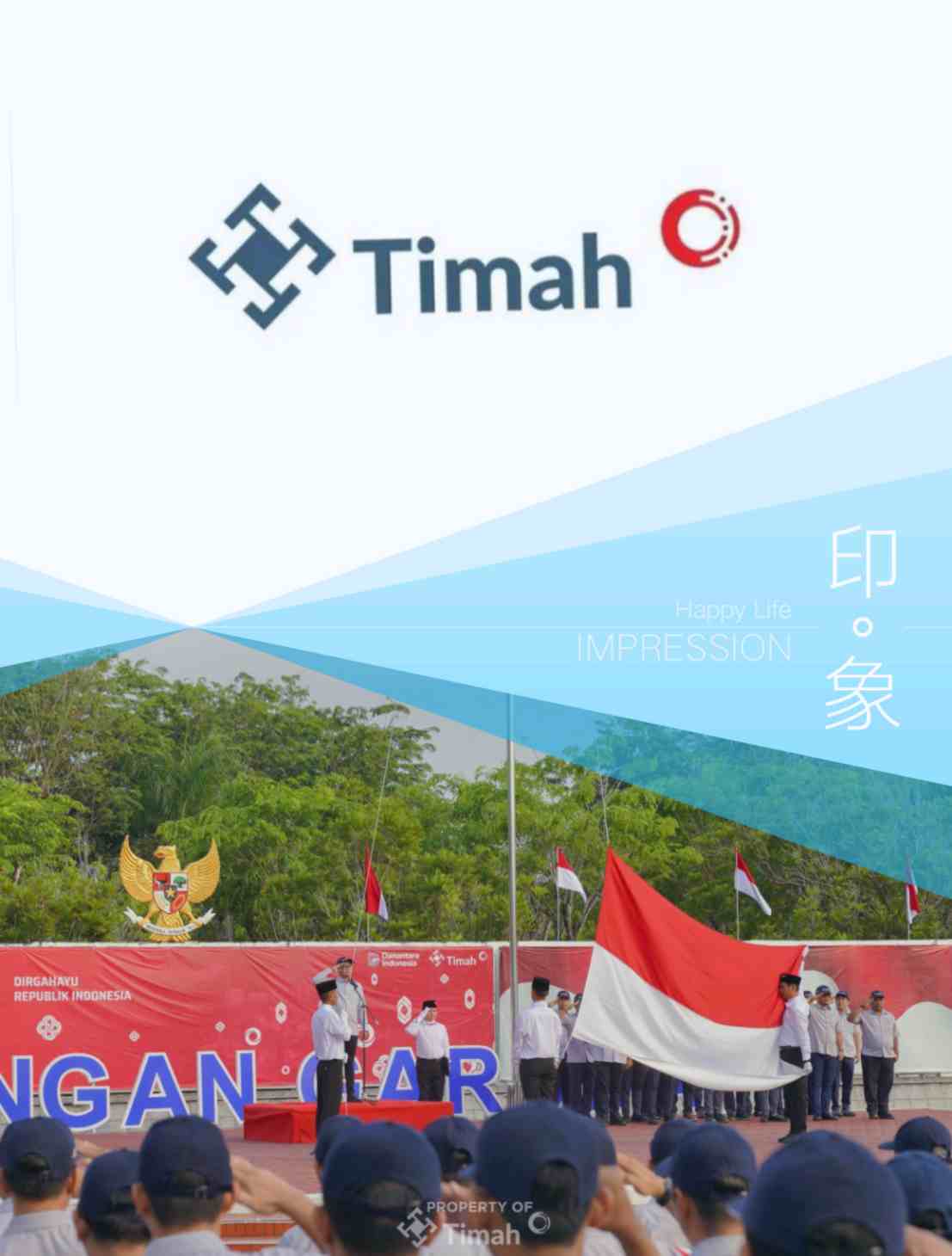 HUT ke-81 RI, PT TIMAH Kobarkan Semangat Indonesia Berdaulat untuk Kontribusi Bangsa
