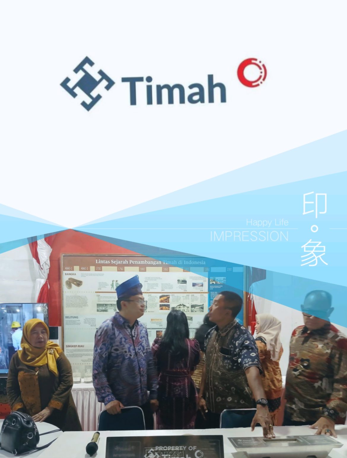 Tertarik dengan Prosesnya, PT TIMAH Memamerkan Edukasi Pengolahan Timah di Pameran Pengembangan Bangka Barat