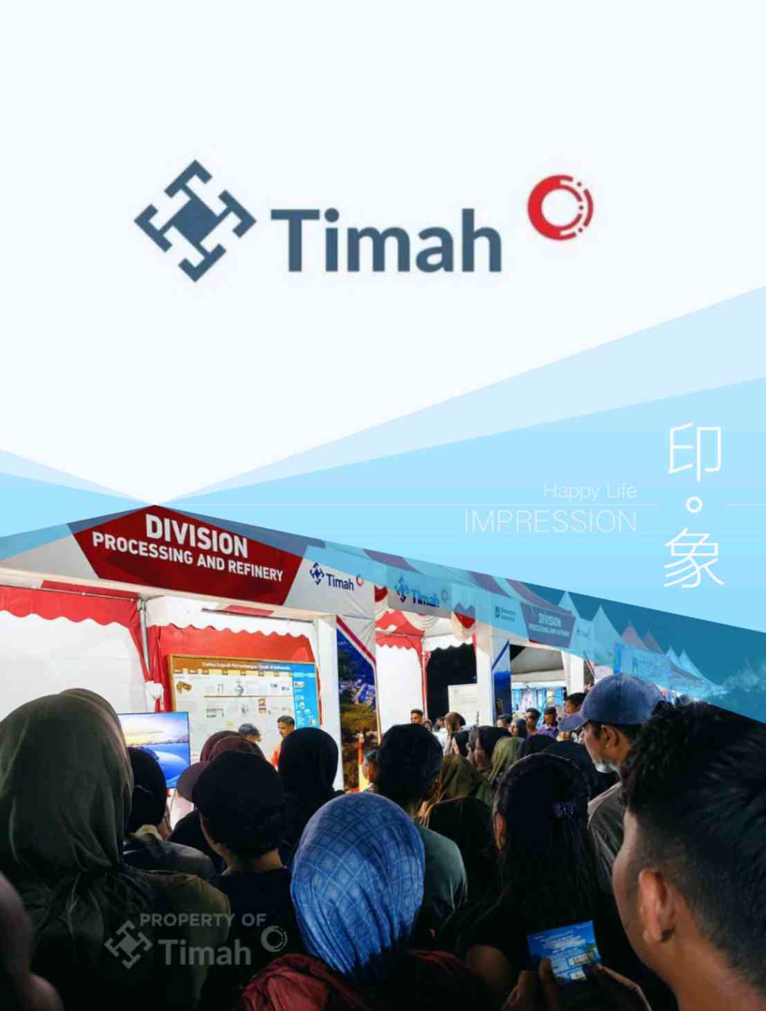 PT TIMAH Bergabung dalam West Bangka Development Expo, Program Edukasi Timah dan Hadiah Undian Menarik Banyak Pengunjung