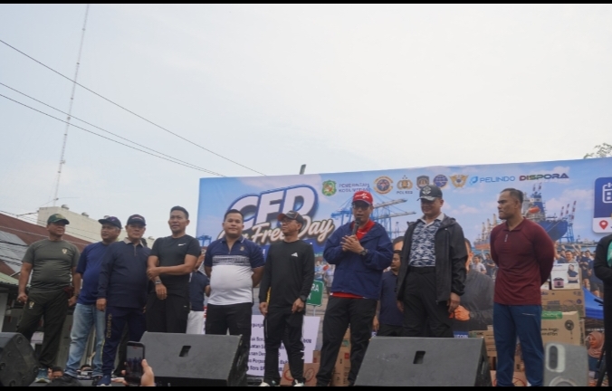 Pelindo Regional 1 Dukung Acara Car Free Day di Belawan