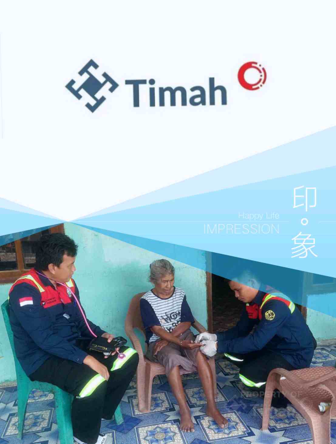 Tim Tanggap Darurat PT TIMAH Memberikan Pelayanan Kesehatan Gratis kepada 151 Warga yang Terdampak Gempa di Nusa Tenggara Timur