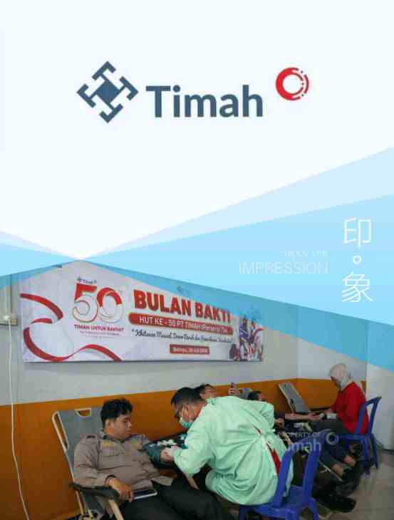 PT TIMAH dan Palang Merah Indonesia Bekerja Sama untuk Mempertahankan Pasokan Darah bagi Masyarakat