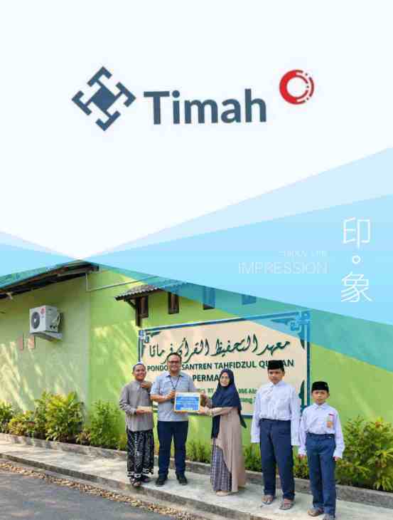 PT TIMAH Memperkuat Pendidikan Agama dengan Mendukung Fasilitas Pembelajaran di Pesantren Tahfizhul Qur’an Permata Belitung